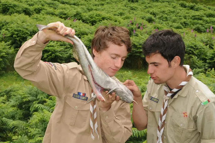 Péche en Écosse pour nos scouts