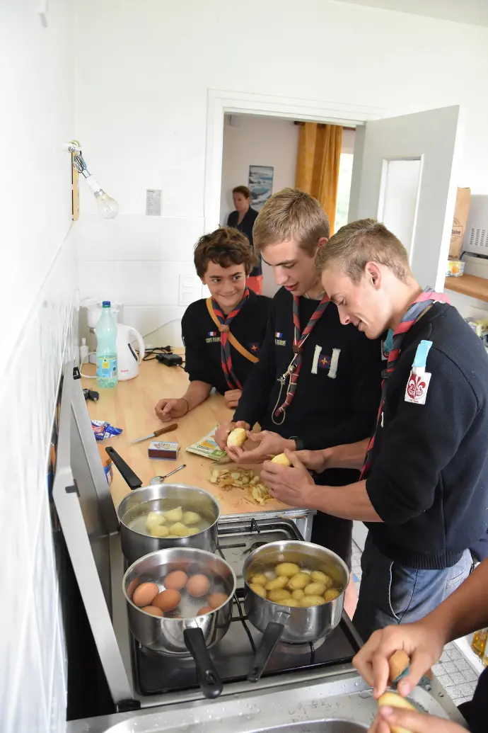 Service de cuisine pour la HP