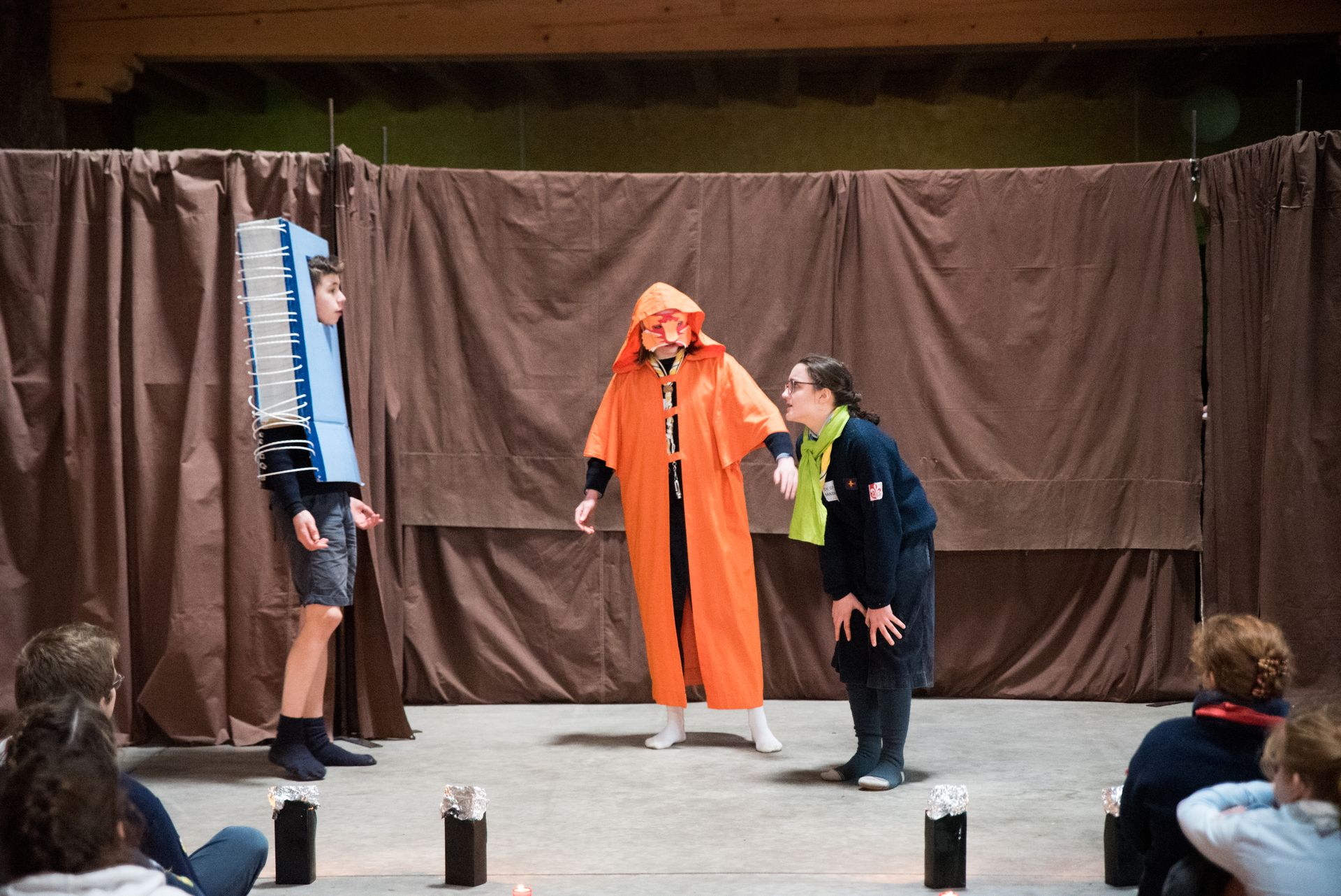 @AGSE - Aude Dupuy Pour rentrer dans l'imaginaire scout, de bons déguisements sont nécessaires