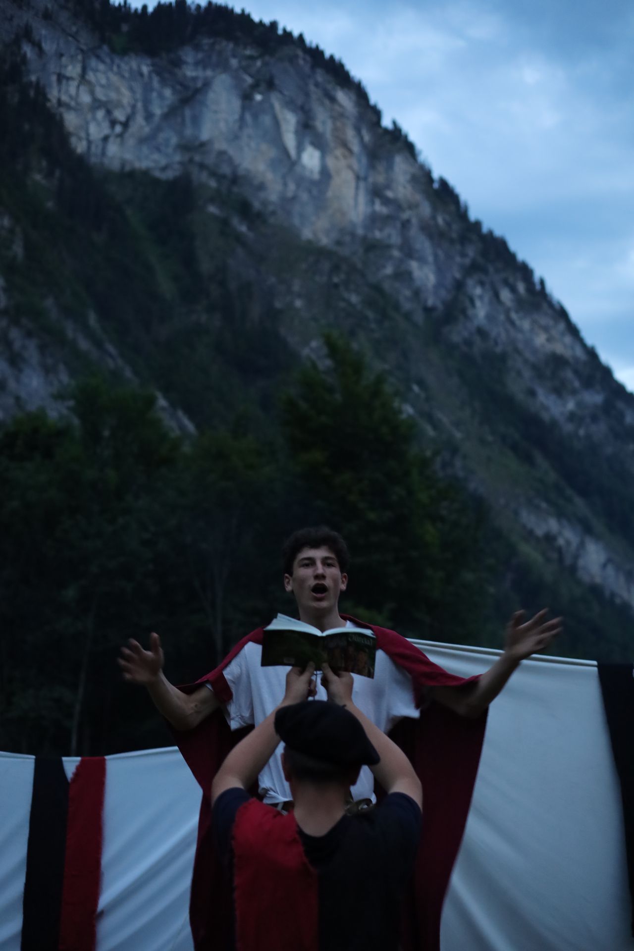 Une veillée en montagne : trop beau !